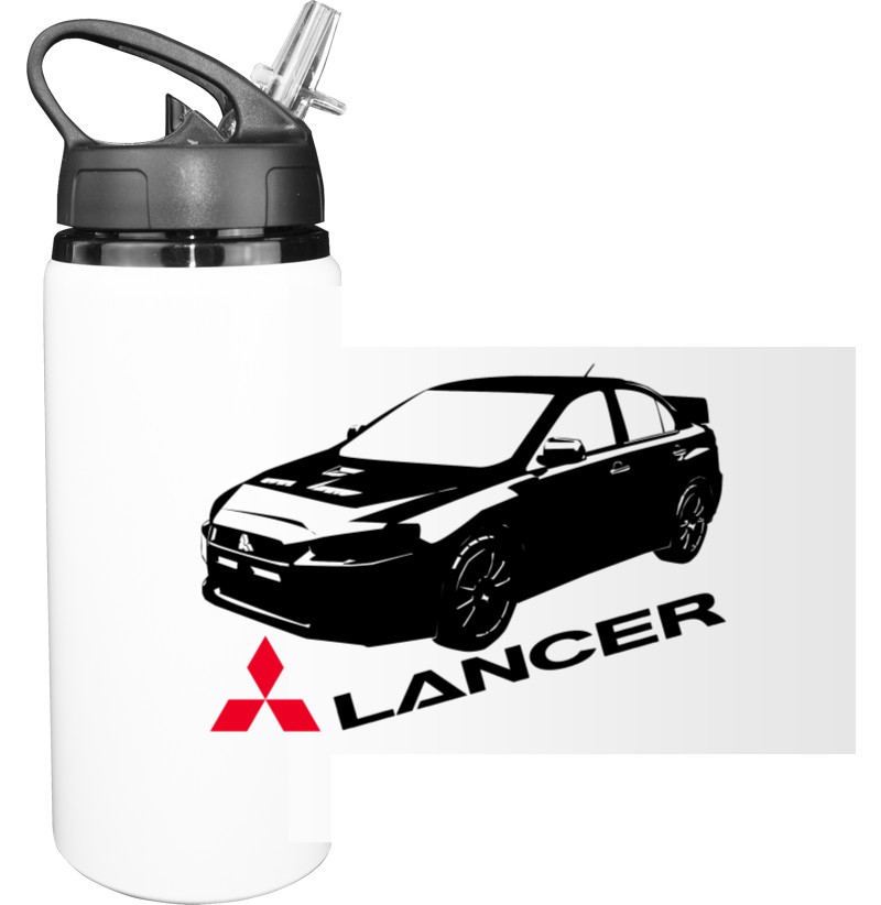 Mitsubishi - Пляшка для води - Mitsubishi - Logo - Lancer - 2 - Mfest