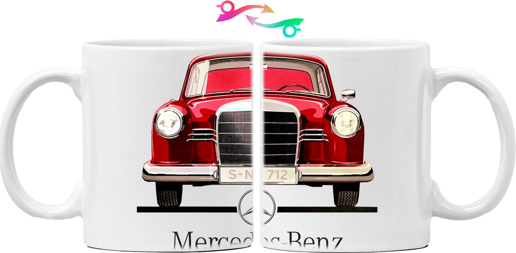 Mercedes-Benz - Кружка - Mercedes Benz - Logo 14 - Mfest