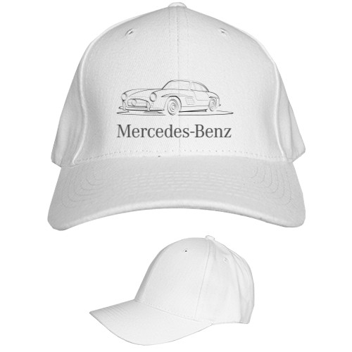 Mercedes-Benz - Кепка 6-панельная Детская - Mercedes Benz - Logo 7 - Mfest