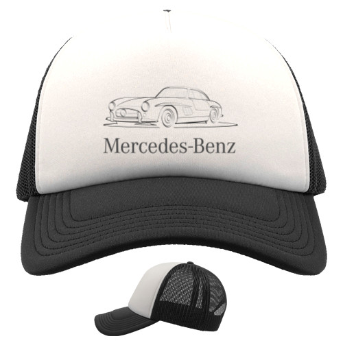Mercedes-Benz - Кепка Тракер Детская - Mercedes Benz - Logo 7 - Mfest