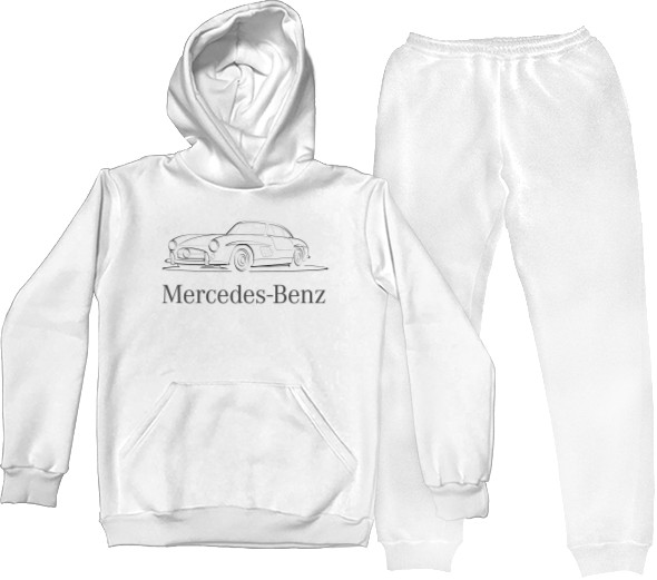 Mercedes-Benz - Костюм спортивный Мужской - Mercedes Benz - Logo 7 - Mfest