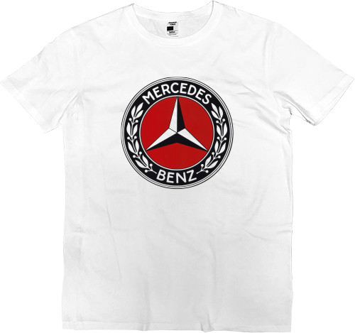 Mercedes-Benz - Футболка Премиум Мужская - Mercedes Benz - Logo 4 - Mfest