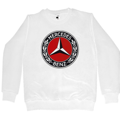Mercedes-Benz - Свитшот Премиум Женский - Mercedes Benz - Logo 4 - Mfest