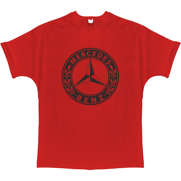 Mercedes-Benz - Футболка Оверсайз - Mercedes Benz - Logo 3 - Mfest
