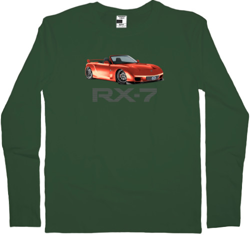 Mazda - Men's Longsleeve Shirt - Mazda RX-7 - 2 - Mfest