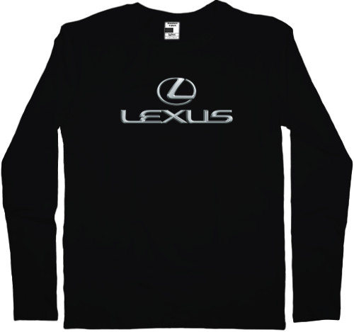 Lexus - Футболка з Довгим Рукавом Чоловіча - Lexus Logo 1 - Mfest