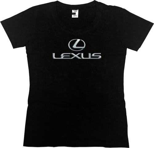 Lexus - Футболка Преміум Жіноча - Lexus Logo 1 - Mfest