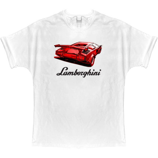 Lamborghini - T-shirt Oversize - Lamborghini 7 - Mfest