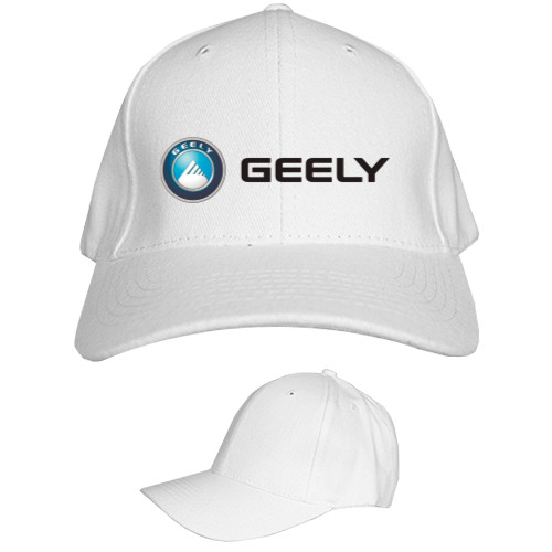 Geely - Кепка 6-панельная Детская - Geely logo 3 - Mfest