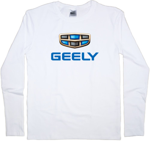 Geely - Футболка з Довгим Рукавом Чоловіча - Geely logo 1 - Mfest