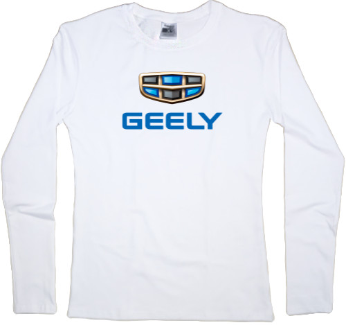 Geely - Футболка з Довгим Рукавом Жіноча - Geely logo 1 - Mfest