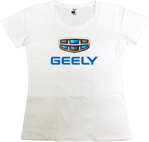 Geely - Women's Premium T-Shirt - Geely logo 1 - Mfest