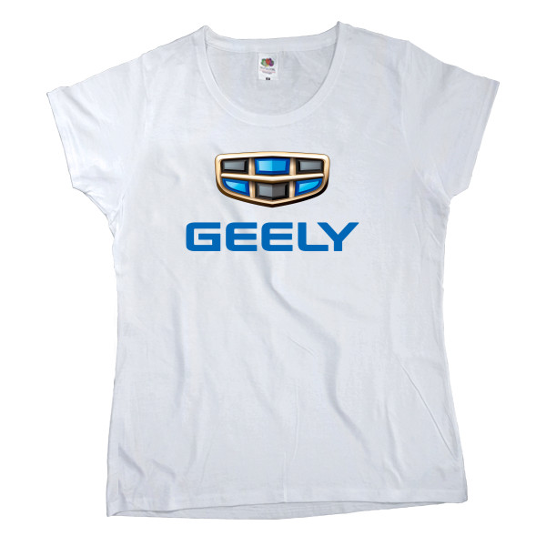 Geely - Women's T-shirt Fruit of the loom - Geely logo 1 - Mfest