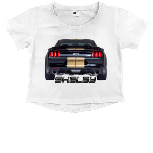 Ford - Kids' Premium Cropped T-Shirt - Ford Shelby 1 - Mfest