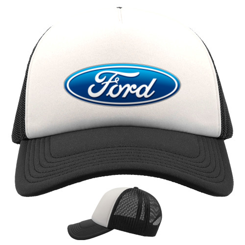 Ford - Kids' Trucker Cap - Ford Logo 2 - Mfest