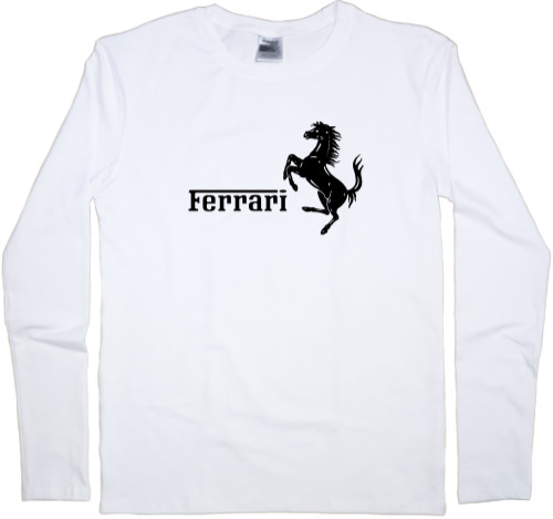 Ferrari - Kids' Longsleeve Shirt - Ferrari logo 4 - Mfest