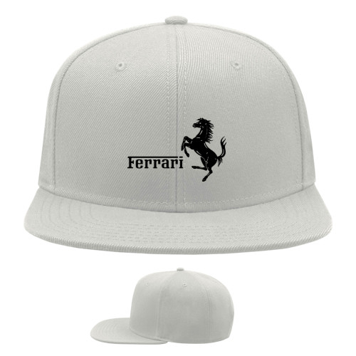 Ferrari - Snapback Baseball Cap - Ferrari logo 4 - Mfest