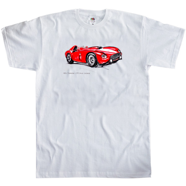 Ferrari - Kids' T-Shirt Fruit of the loom - Ferrari 4 - Mfest