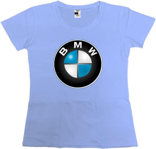 BMW - Women's Premium T-Shirt - bmw logo 1 - Mfest
