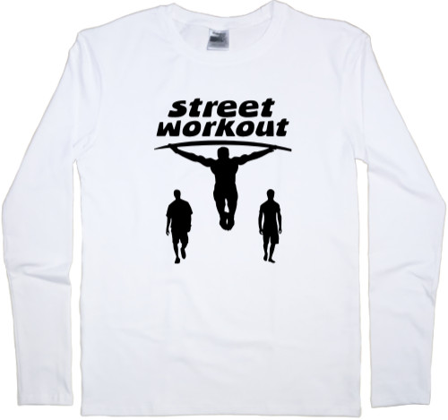 Street workout - Men's Longsleeve Shirt - Street workout 5 - Mfest