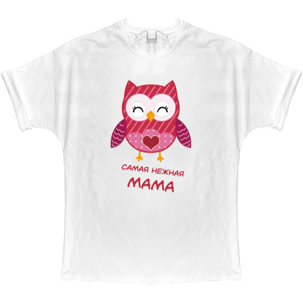 Family look - T-shirt Oversize - Семья совушек 3 - Mfest