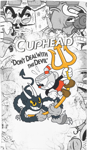 CupHead - Рушник 3D - CUPHEAD (5) - Mfest