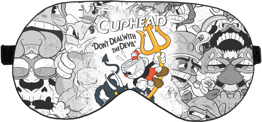 CupHead - Маска для сну 3D - CUPHEAD (5) - Mfest