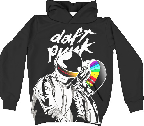 Daft Punk - Худі 3D Унісекс - daft Punk [3] - Mfest