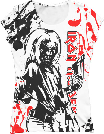 Iron Maiden - Women's T-Shirt 3D - IRON MAIDEN [11] - Mfest