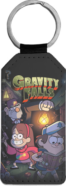 Gravity Falls - Брелок прямокутний - GRAVITY FALLS [2] - Mfest
