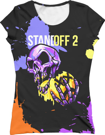 Standoff - Футболка 3D Жіноча - STANDOFF 2 - FEED (4) - Mfest