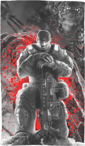 Gears of War - Полотенце 3D - Gears of War 8 - Mfest