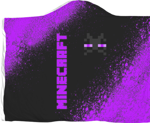 Minecraft - Плед з капюшоном 3D - Minecraft - Mfest