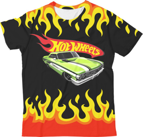 Hot Wheels - Kids' T-Shirt 3D - Hot Wheels [13] - Mfest