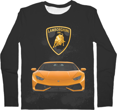 Lamborghini - Kids' Longsleeve Shirt 3D - Lamborghini [17] - Mfest