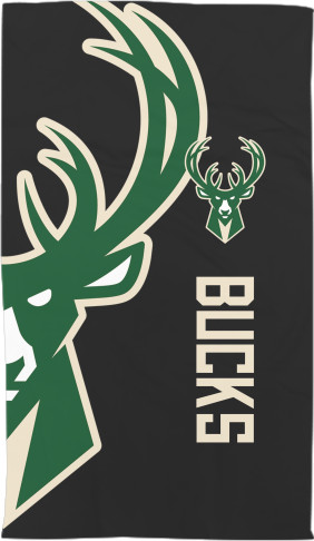 Баскетбол - Рушник 3D - Milwaukee Bucks 2 - Mfest