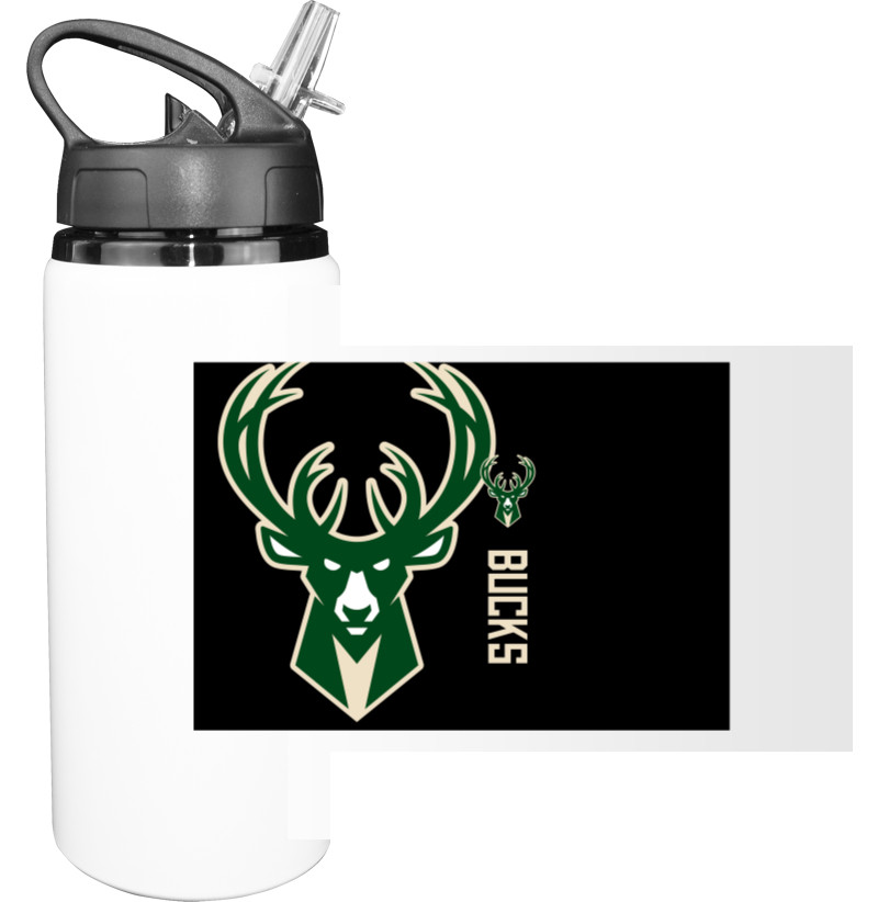 Баскетбол - Пляшка для води - Milwaukee Bucks 2 - Mfest
