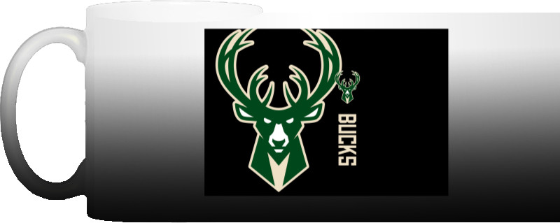 Баскетбол - Чашка Хамелеон - Milwaukee Bucks 2 - Mfest