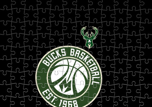 Баскетбол - Пазл - Milwaukee Bucks 1 - Mfest