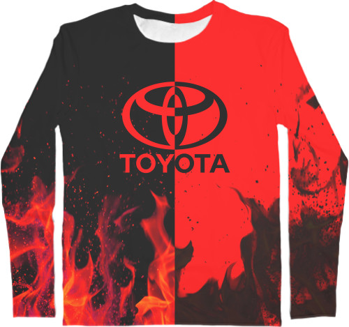 Toyota - Men's Longsleeve Shirt 3D - Toyota [2] - Mfest