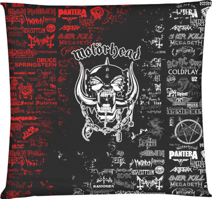Motörhead - Подушка квадратна - Motörhead 5 - Mfest