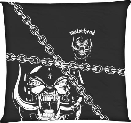 Motörhead - Square Throw Pillow - Motörhead 6 - Mfest