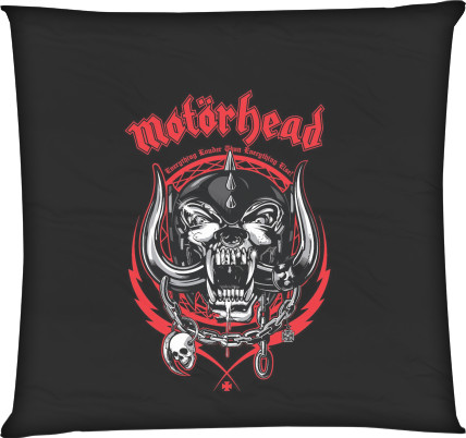 Motörhead - Square Throw Pillow - Motörhead 2 - Mfest