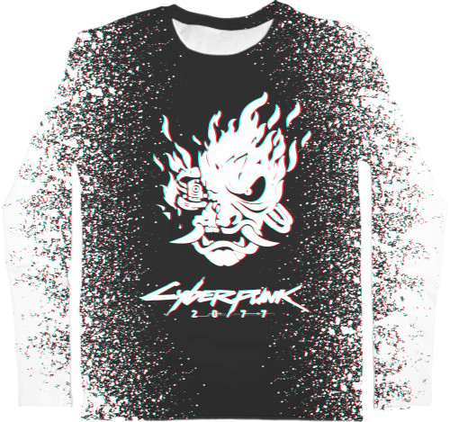Cyberpunk 2077 - Kids' Longsleeve Shirt 3D - CYBERPUNK 2077 (16) - Mfest