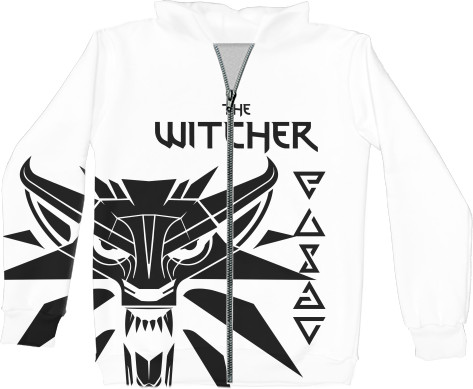 The Witcher / Ведьмак - Unisex Zip-through Hoodie 3D - THE WITCHER [29] - Mfest
