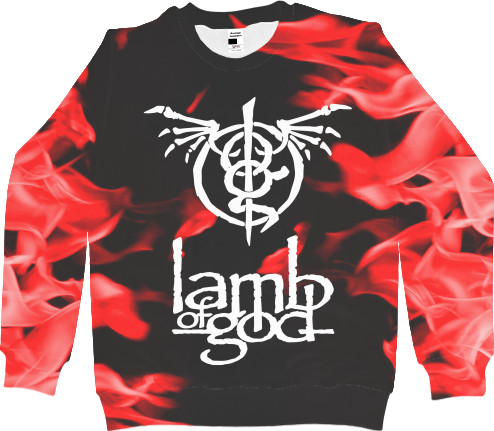 Lamb of God - Women's Sweatshirt 3D - Lamb of God 7 - Mfest