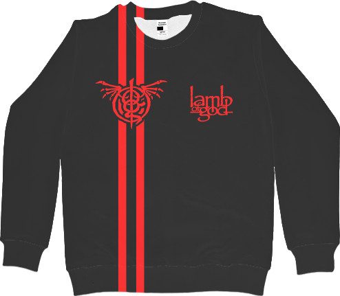 Lamb of God - Men's Sweatshirt 3D - Lamb of God 12 - Mfest