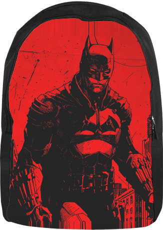Batman vs Superman - Backpack 3D - BATMAN RED - Mfest