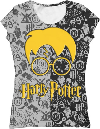 Harry Potter - Women's T-Shirt 3D - HARRY POTTER (17) - Mfest