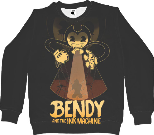 Bendy and the Ink Machine - Men's Sweatshirt 3D - BENDY AND THE INK MACHINE 41 - Mfest